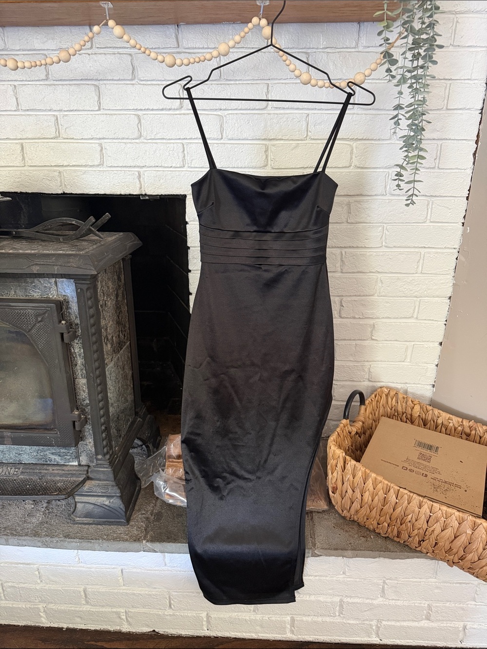 Windsor Black Asymmetrical Formal Dress | Size XS